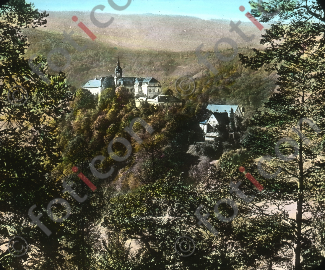Schloss Schwarzburg I Schwarzburg Castle - Foto foticon-simon-169-028.jpg | foticon.de - Bilddatenbank für Motive aus Geschichte und Kultur